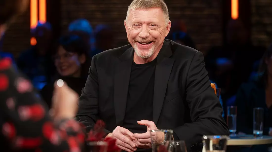3nach9: Boris Becker übt mit kleiner Tochter jetzt schon Tennis - Bild: presseportal.de