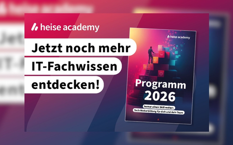 heise academy: Wissensvorsprung sichert Zukunft / Tech-Weiterbildung als Überlebensstrategie - Foto: presseportal.de