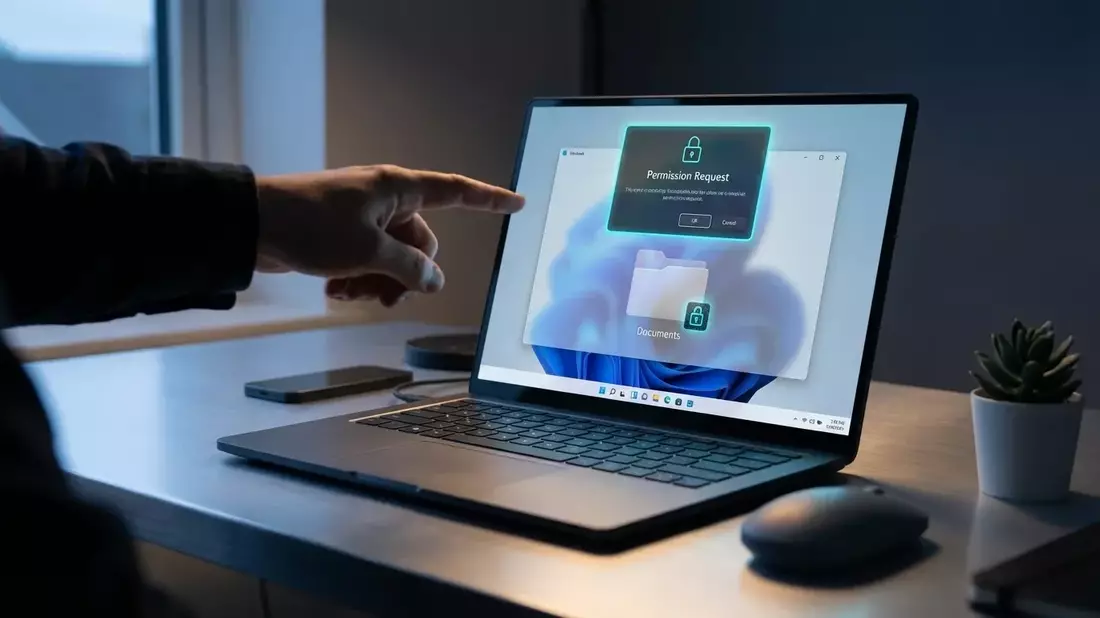 Windows 11: Microsoft schaltet KI-Agenten nur mit ausdrücklicher Erlaubnis frei Illustration mit AI erstellt übermittelt durch boerse-global.de