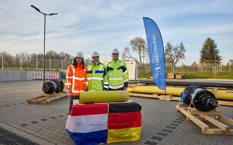 Gasunie und Thyssengas unterzeichnen Vereinbarung für erste grenzüberschreitende Wasserstoff-Transportinfrastruktur zwischen den Niederlanden und Deutschland - Foto: presseportal.de