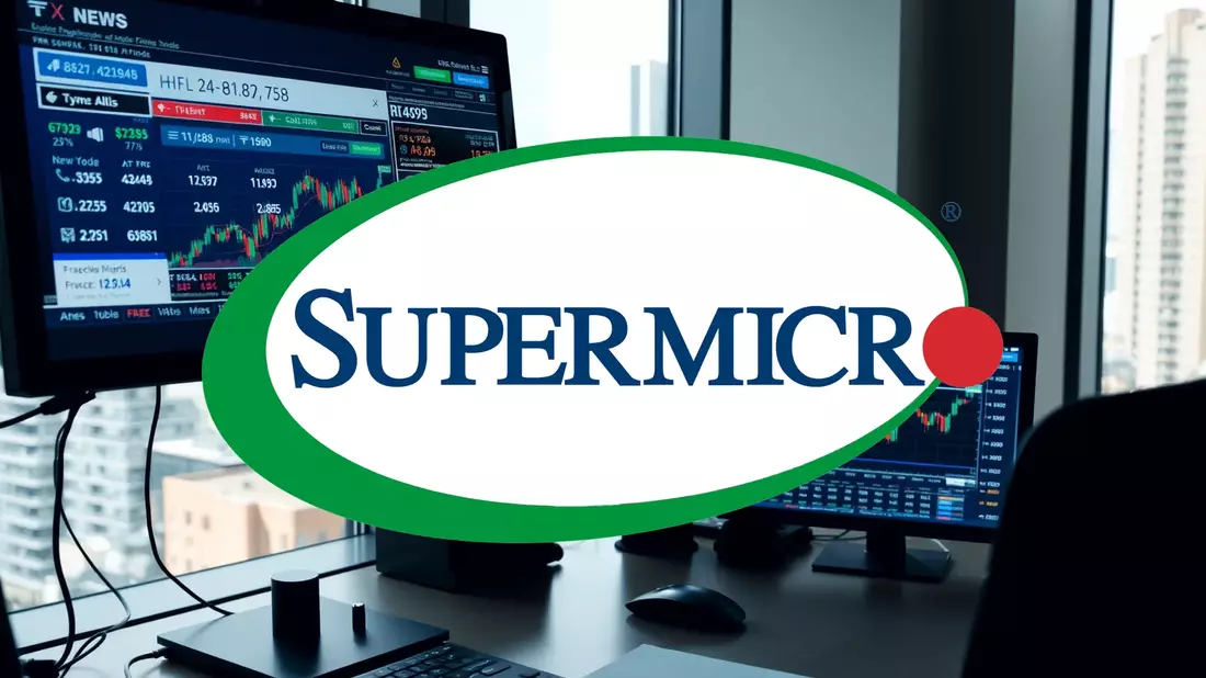 Super Micro Computer Stock: A Cautionary Tale Amid Record Backlog Illustration mit AI erstellt übermittelt durch boerse-global.de