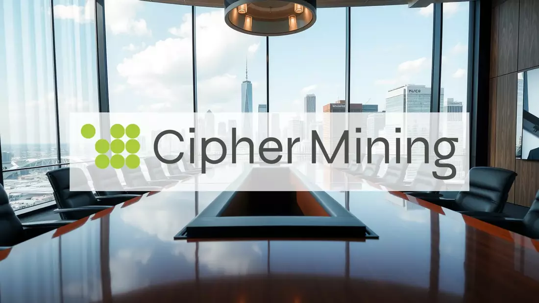 Cipher Mining Shares Face Scrutiny Amid Strategic Pivot Illustration mit AI erstellt übermittelt durch boerse-global.de