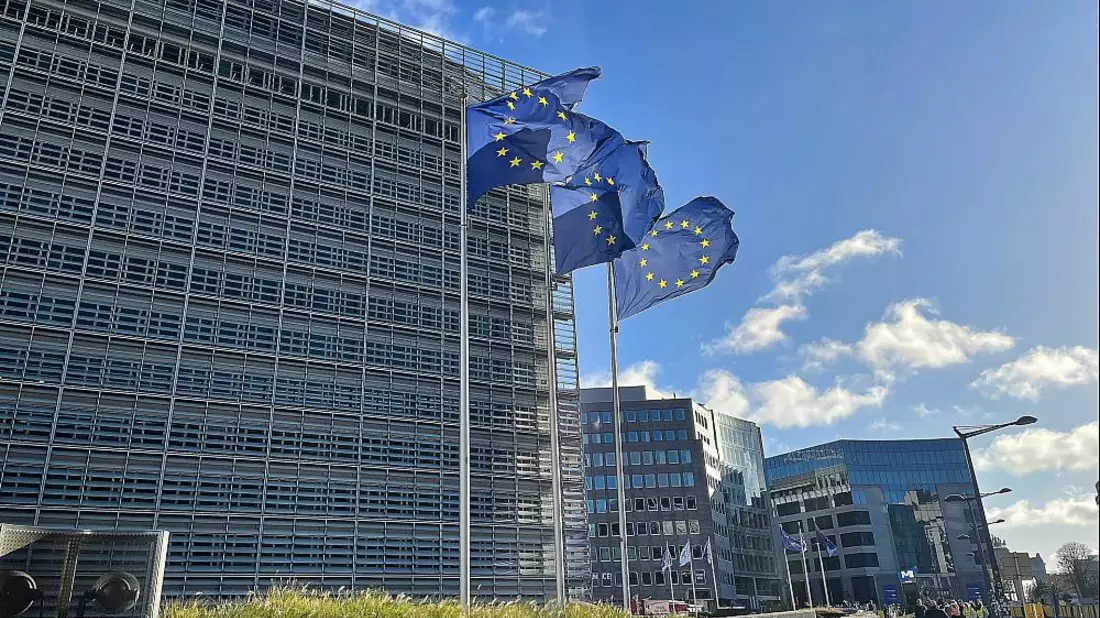 EU-Fahnen (Archiv) - Bild: über dts Nachrichtenagentur