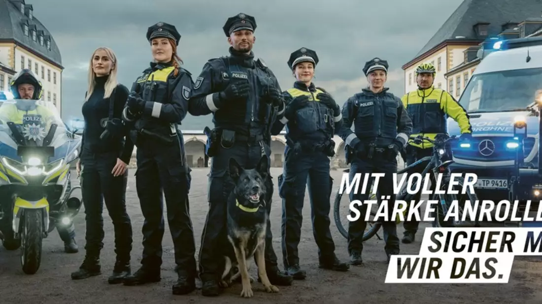 LPI-SHL: Erlebe die Welt der Polizei hautnah und digital - Dein Schnuppertag im Inspektionsdienst Suhl - Bild: presseportal.de