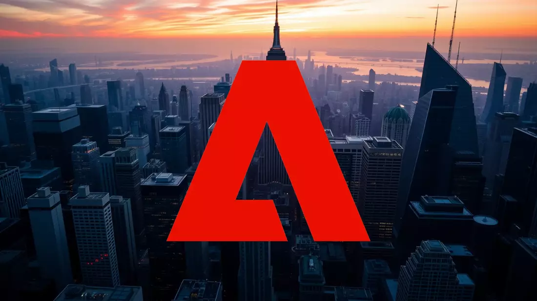 Adobe: La Inteligencia Artificial consolida su motor de crecimiento Illustration mit AI erstellt übermittelt durch boerse-global.de