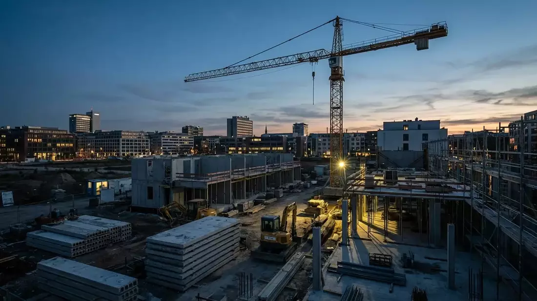 Deutscher Wohnungsbau steuert 2025 auf historischen Tiefpunkt zu - Bild: über boerse-global.de