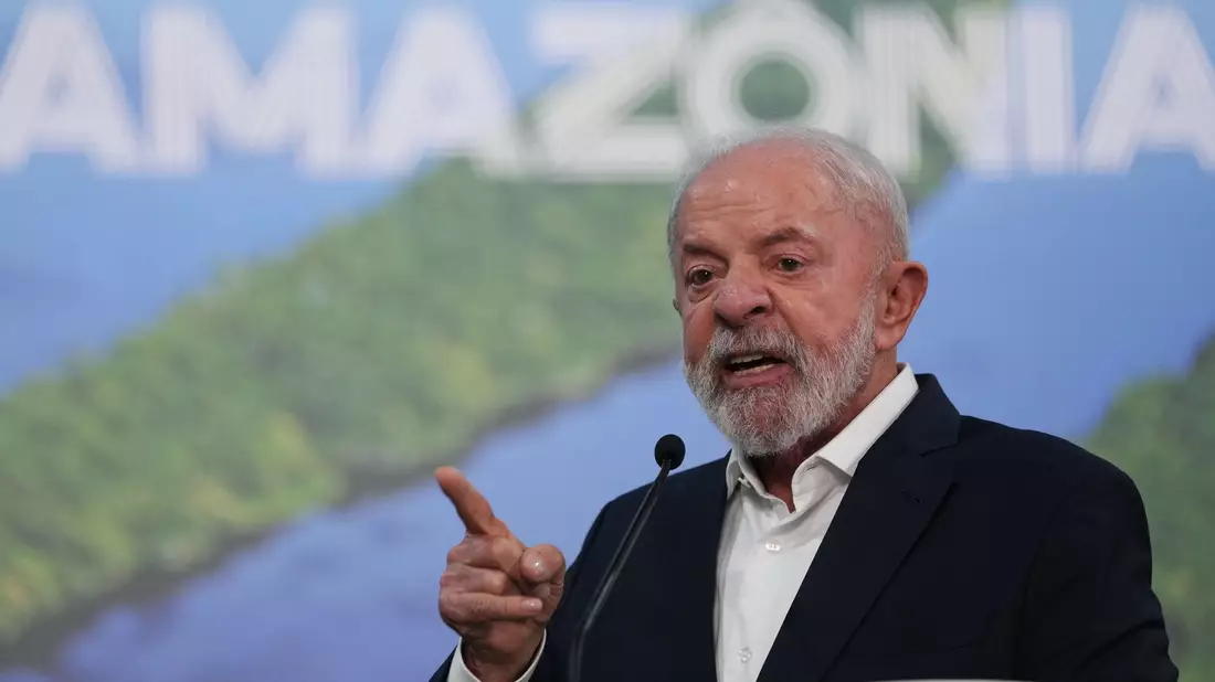 Der brasilianische Präsident Luiz Inacio Lula da Silva droht der EU mit einem Rückzug seines Landes. (Archivbild) - Bild: Andre Penner/AP/dpa