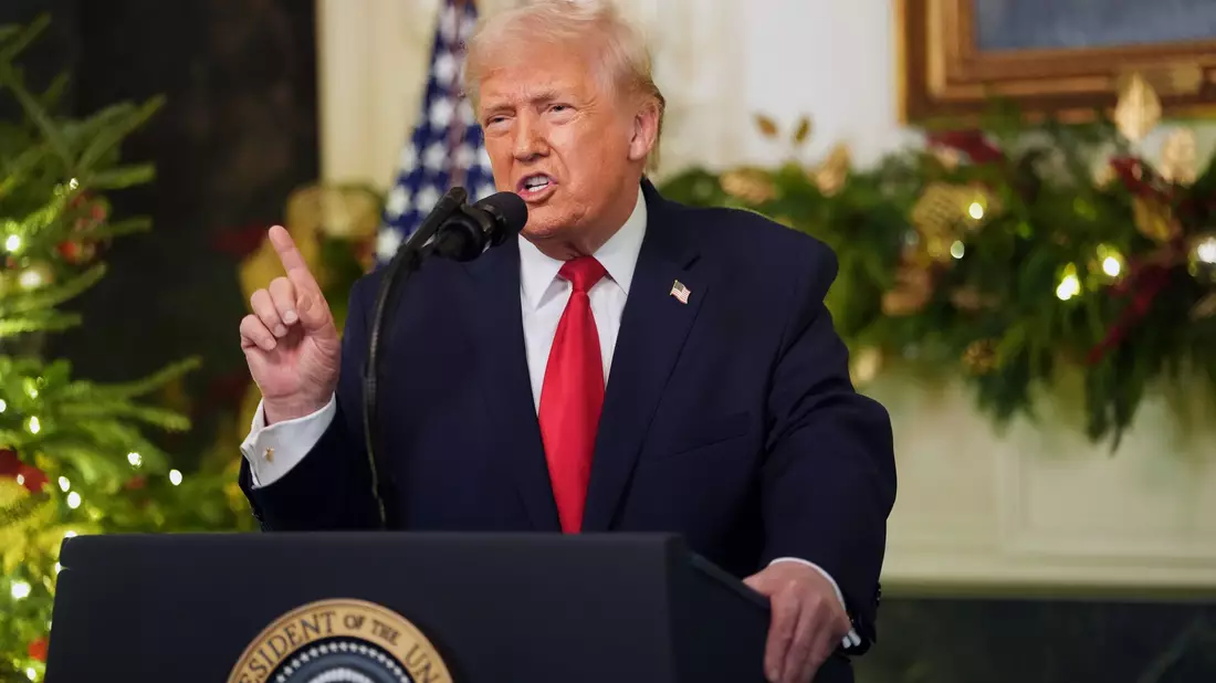 Trump verspricht seinen «Kriegern» eine Dividende  - Bild: Doug Mills/Pool The New York Times/dpa