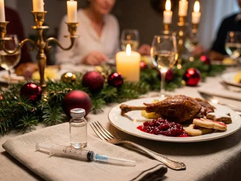 GLP-1-Patienten setzen Medikamente für Weihnachts-Schlemmen ab - Foto: über boerse-global.de