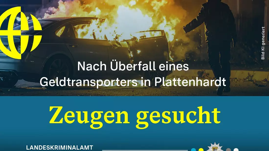 LKA-BW: Gemeinsame Pressemitteilung der Staatsanwaltschaft Stuttgart, des LKA und des PP Reutlingen - Raubüberfall auf Werttransport: Zeugenaufruf zu einer aufgebrochenen Scheune in Filderstadt - Bild: presseportal.de