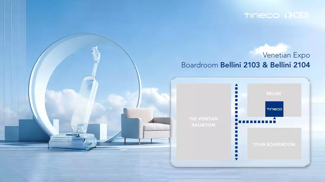 Tineco auf der CES 2026: Smarte Technologien für modernes Wohnen von morgen - Bild: presseportal.de