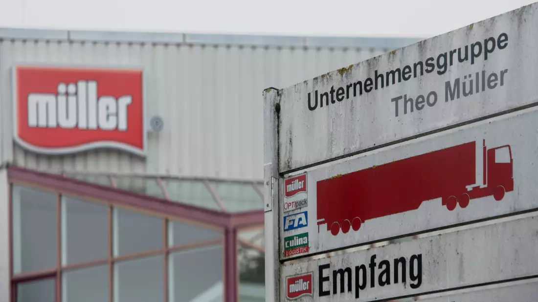 Der Stammsitz der Unternehmensgruppe Theo Müller in Aretsried. (Archiv)  - Bild: Stefan Puchner/dpa