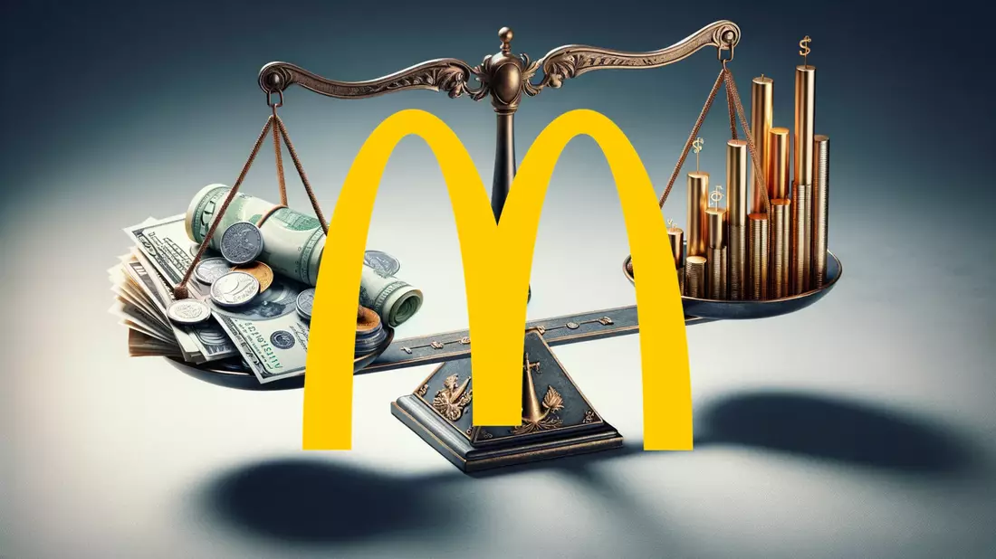 Navigating Headwinds: McDonald’s Stock Faces Challenges in Key Market Illustration mit AI erstellt übermittelt durch boerse-global.de