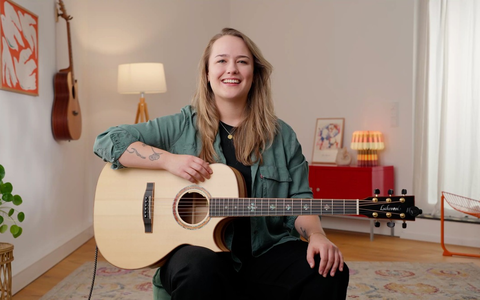 Sophie Chassée macht Gitarre lernen leicht / Neue Videokurs-Reihe für Einsteigerinnen und Einsteiger - Foto: presseportal.de