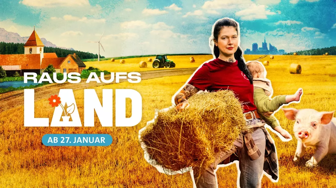 Erfolgreiche ARD-Doku-Soap Raus aufs Land geht in die sechste Staffel - Bild: presseportal.de
