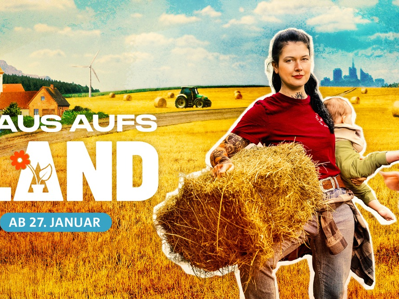Erfolgreiche ARD-Doku-Soap Raus aufs Land geht in die sechste Staffel - Foto: presseportal.de