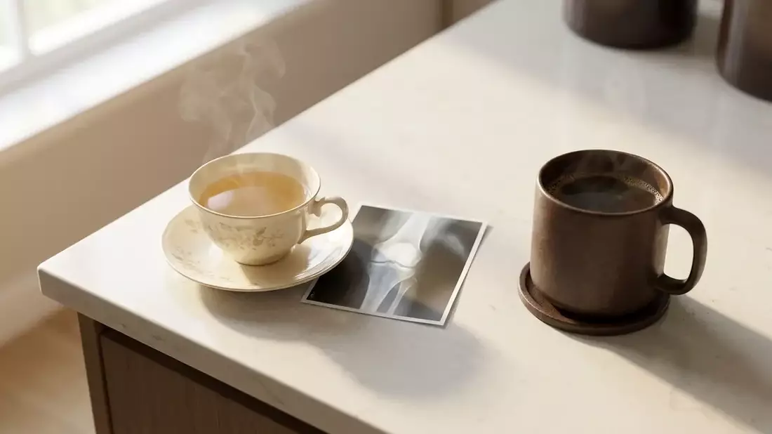 Studie: Täglicher Tee stärkt Knochen, zu viel Kaffee schadet - Bild: über boerse-global.de