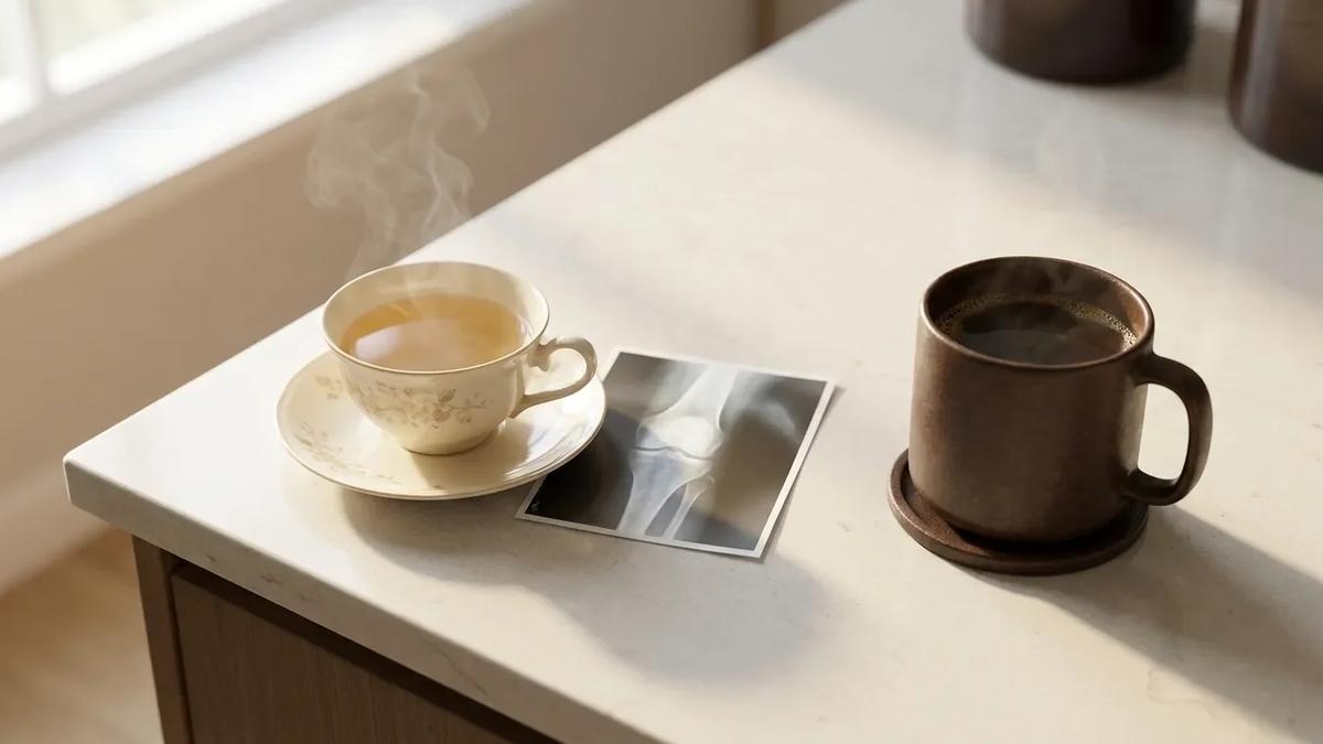 Studie: Täglicher Tee stärkt Knochen, zu viel Kaffee schadet - Foto: über boerse-global.de