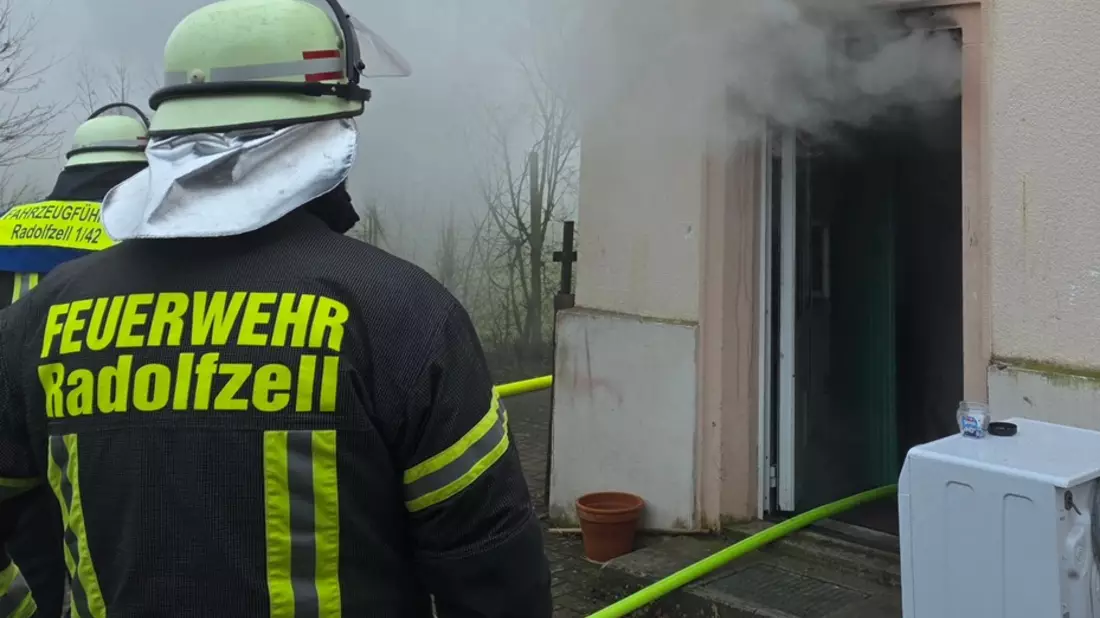 FW-Radolfzell: Kellerbrand in Radolfzell-Stahringen - Bild: presseportal.de