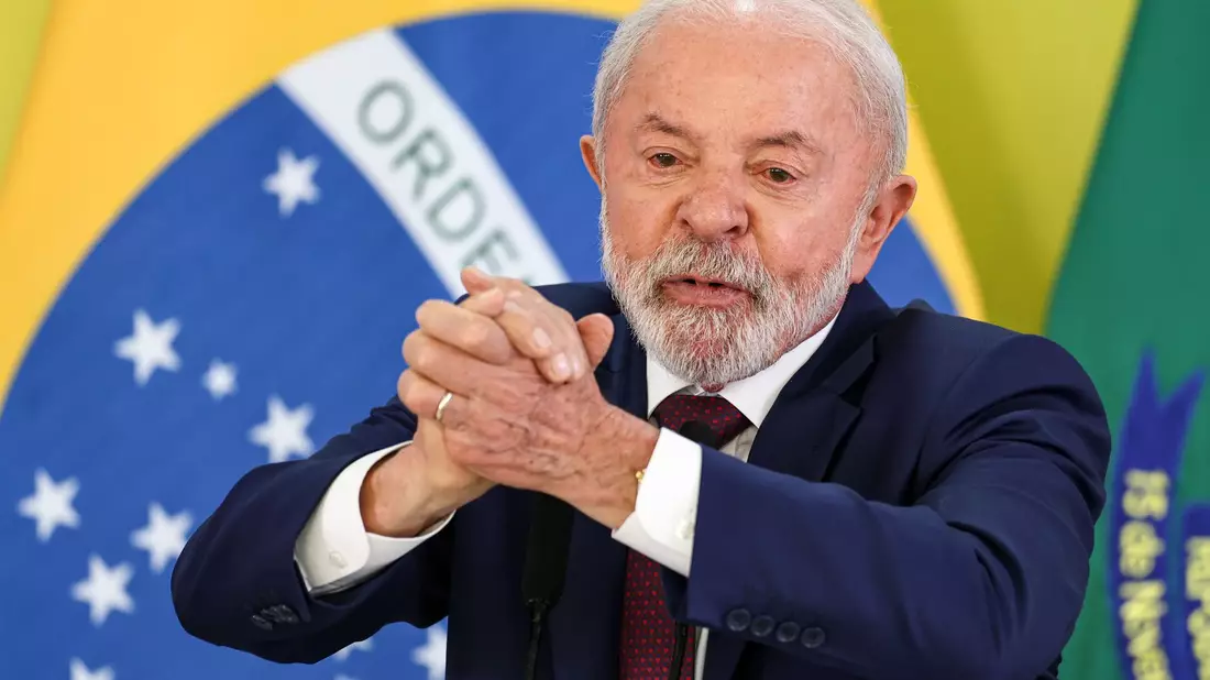 Lula: Friedliche Lösung statt Krieg.  - Bild: Marcelo Camargo/Agencia Brazil/dpa