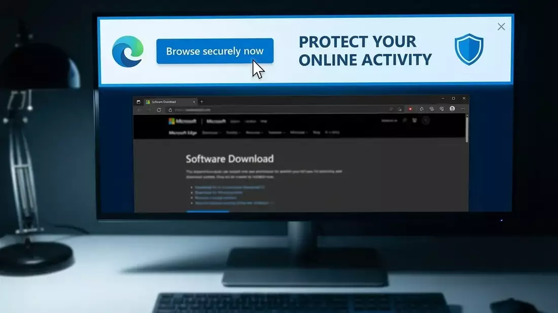 Microsoft Edge blockiert Chrome-Download mit Sicherheits-Warnung - Bild: über boerse-global.de