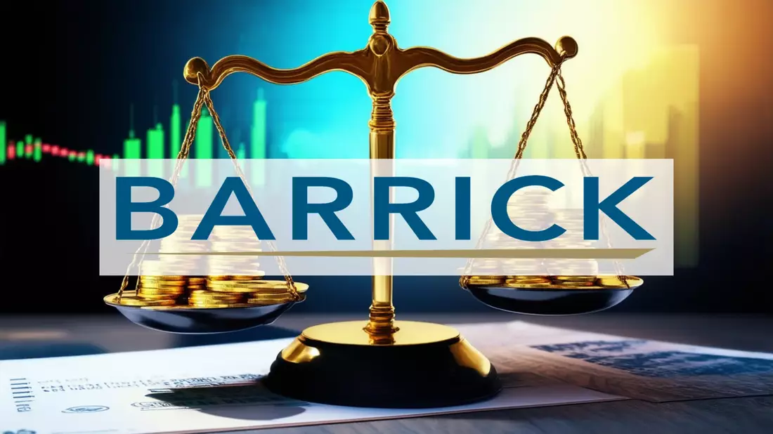 Barrick Gold Shares Surge to New Peak Following Court Ruling Illustration mit AI erstellt übermittelt durch boerse-global.de