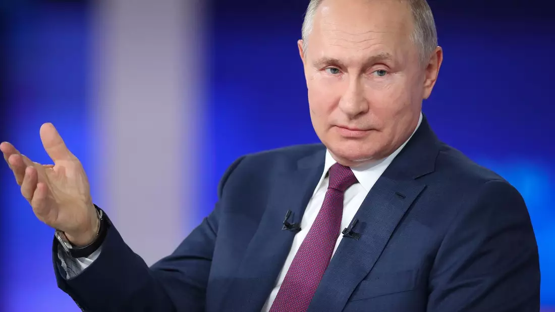 Kremlchef Putin wird in einer mehrstündigen TV-Show seine Sicht auf die Weltlage schildern. (Archivbild) - Bild: Sergei Savostyanov/Pool Sputnik Kremlin/AP/dpa