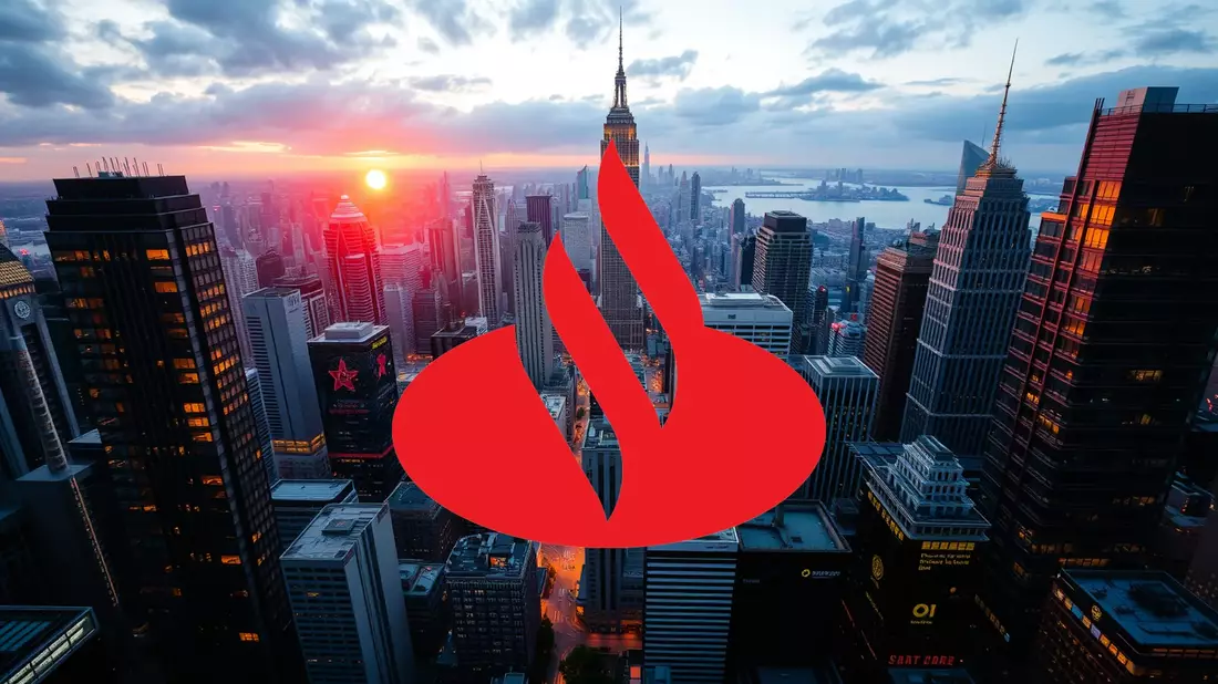 Santander avanza en su política de remuneración con la compra de acciones Illustration mit AI erstellt übermittelt durch boerse-global.de