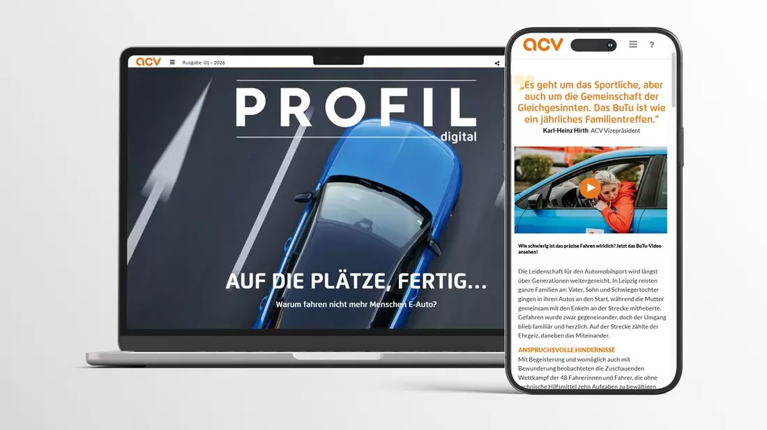 Neue Ausgabe der ACV PROFIL: AUF DIE PLÄTZE, FERTIG ... - Bild: presseportal.de