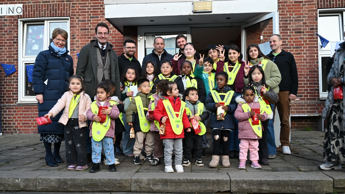 POL-MS: Integration durch Begegnung: Winterfest in der ZUE Münster - Foto: presseportal.de