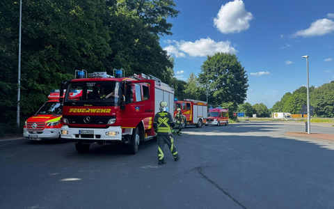 FW Hünxe: eCall-Notruf auf Rastplatz - Foto: presseportal.de