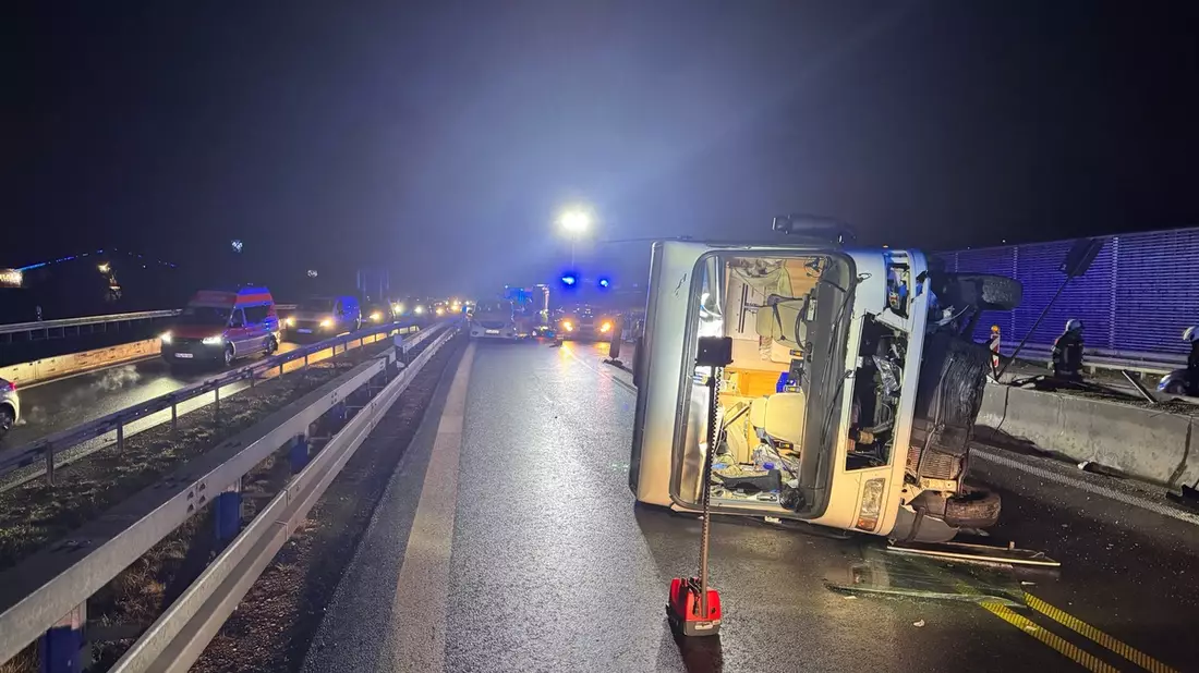 FW Allensbach: H1 VU unklar - Bild: presseportal.de