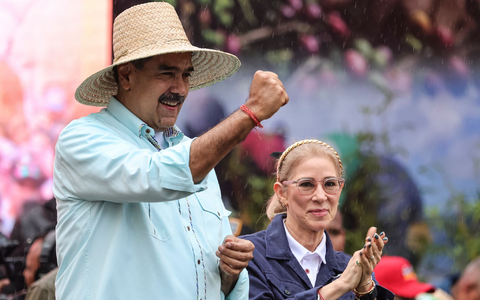Erhöhter US-Druck auf die Familie von Maduro und Ehefrau Cilia Flores. (Archivbild)  - Foto: Jesus Vargas/dpa