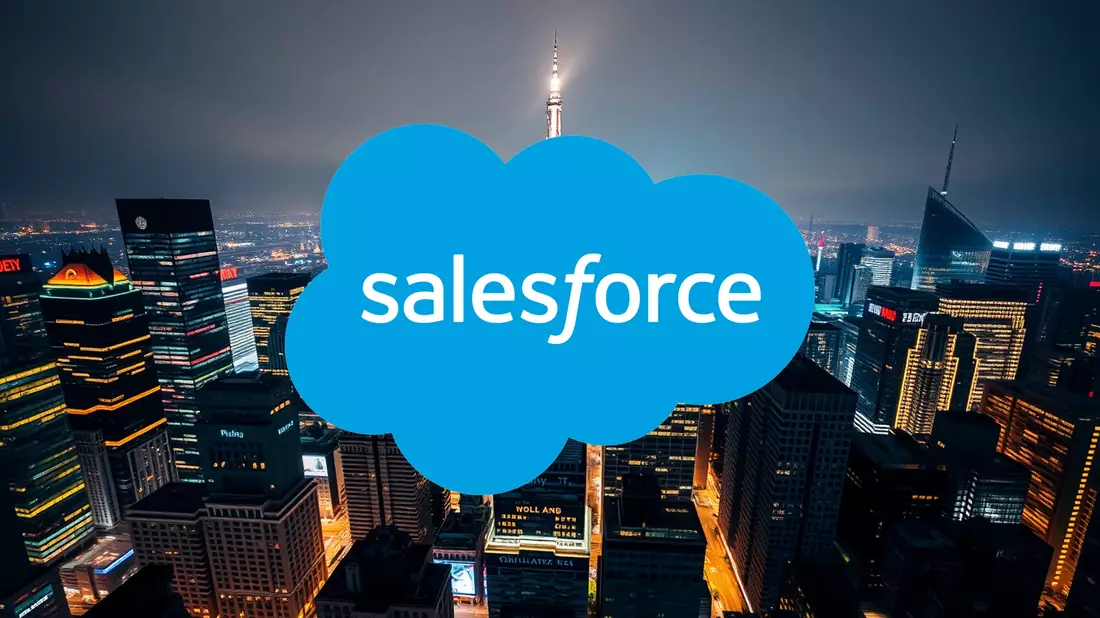Salesforce Doubles Down on AI with Strategic Acquisition and ChatGPT Integration Illustration mit AI erstellt übermittelt durch boerse-global.de
