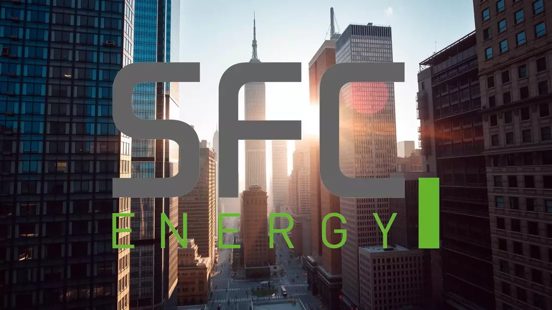 SFC Energy Aktie: Lichtblick im Abwärtstrend - Bild: über boerse-global.de