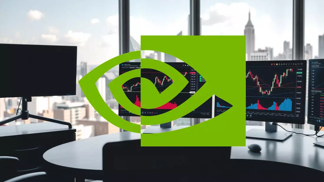 A Rare Valuation Signal Emerges for Nvidia Stock Illustration mit AI erstellt übermittelt durch boerse-global.de