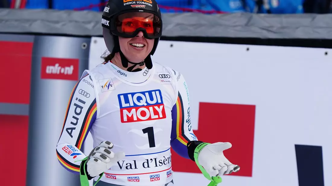 Zwei Winter lang verpasste Kira Weidle-Winkelmann Podestplätze im Weltcup. - Bild: Pier Marco Tacca/AP/dpa