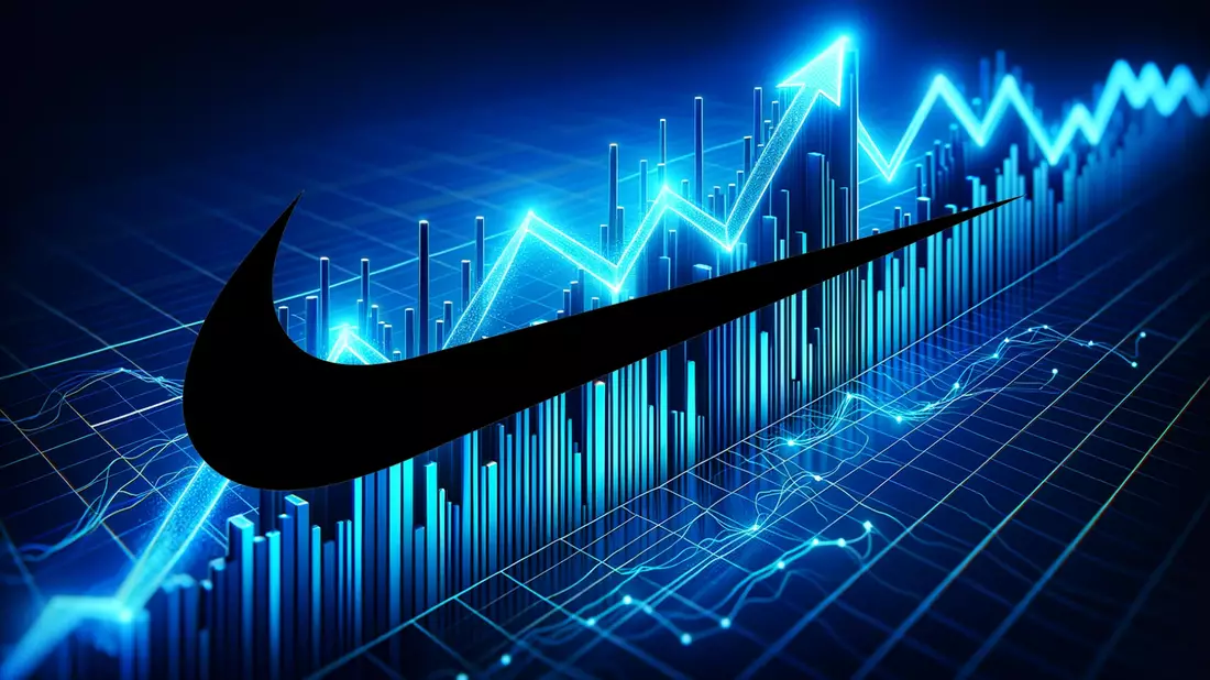 Nike’s Earnings Plunge Raises Doubts Over Growth Trajectory Illustration mit AI erstellt übermittelt durch boerse-global.de