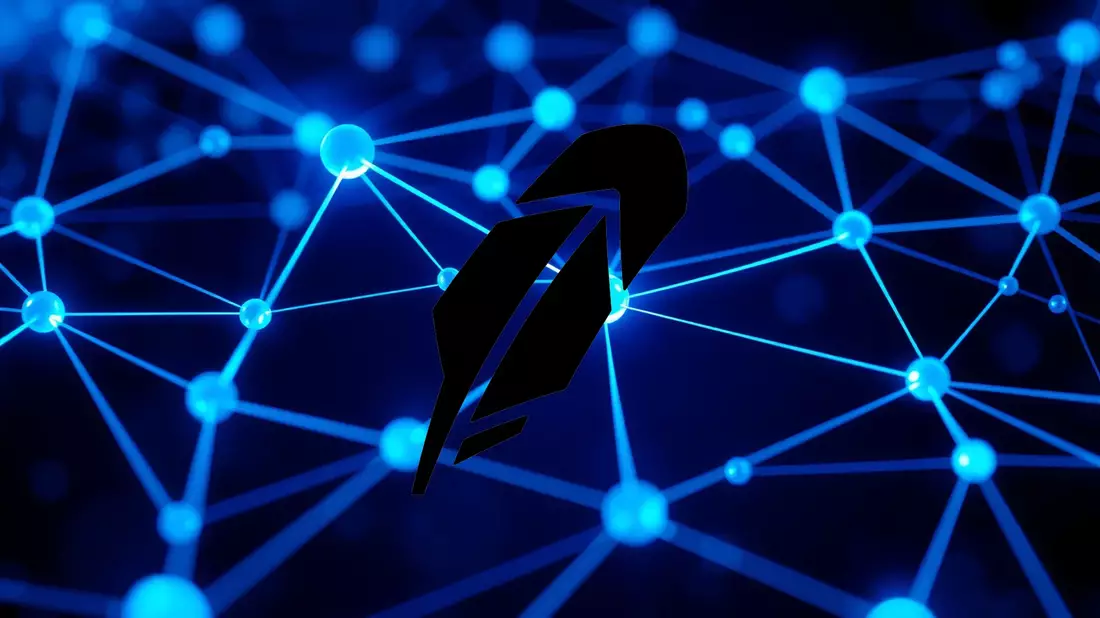 Robinhood’s Soaring Stock Faces Scrutiny as Major Holders Cash Out Illustration mit AI erstellt übermittelt durch boerse-global.de