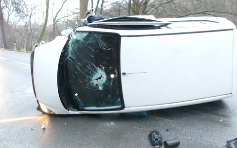 POL-GM: Alleinunfall auf der L97 - Foto: presseportal.de