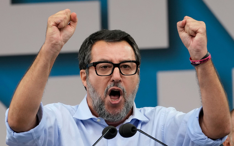 Matteo Salvini spricht von «Schande». (Archivbild) - Foto: Antonio Calanni/AP/dpa