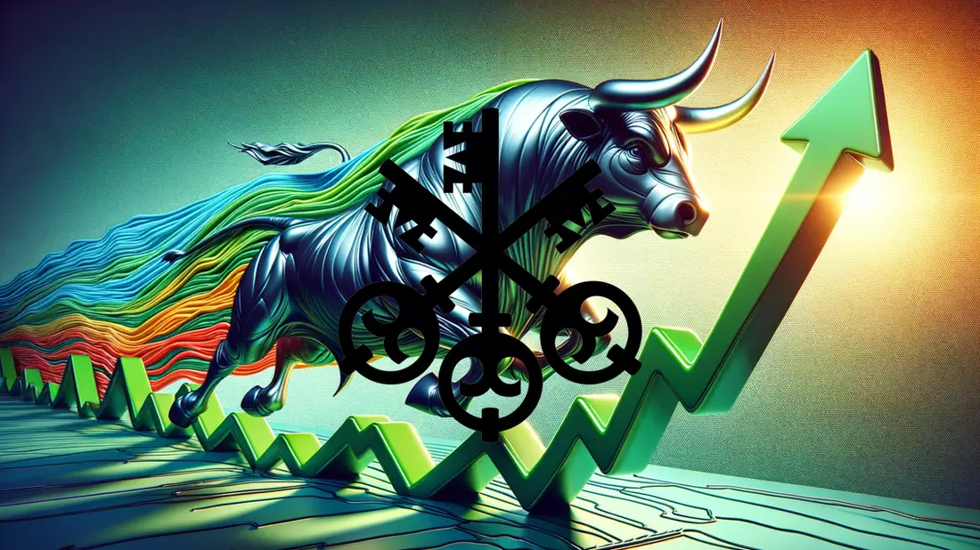 UBS Shares Gain Momentum on Upgraded Outlook and Regulatory Relief Illustration mit AI erstellt übermittelt durch boerse-global.de