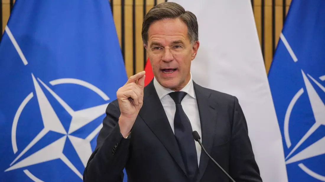 Nato-Generalsekretär Mark Rutte findet lobende Worte für US-Präsident Donald Trump. (Archivbild) - Bild: Tomasz Waszczuk/PAP/dpa