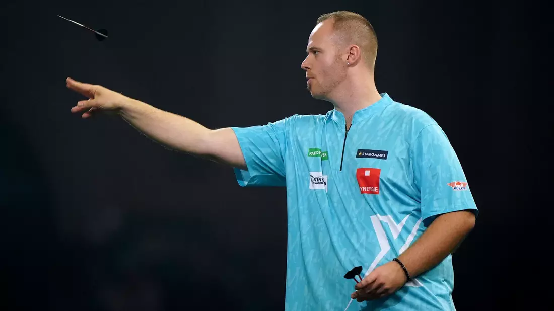 Chancenlos gegen Luke Woodhouse: Max Hopp. - Bild: Bradley Collyer/PA/AP/dpa