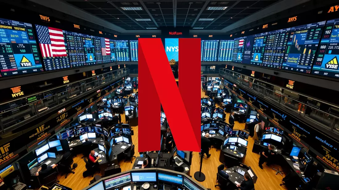 Netflix Pursues Landmark Acquisition of Warner Bros. Discovery Illustration mit AI erstellt übermittelt durch boerse-global.de