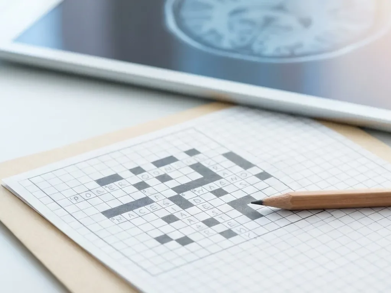 Kreuzworträtsel: Studie soll Anti-Demenz-Wirkung beweisen - Foto: über boerse-global.de