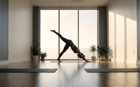 Herabschauender Hund mit Beinhebung wird Winter-Trend - Foto: über boerse-global.de