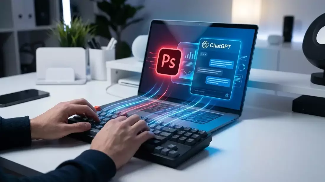 Adobe öffnet Photoshop und Co. für ChatGPT-Nutzer - Bild: über boerse-global.de