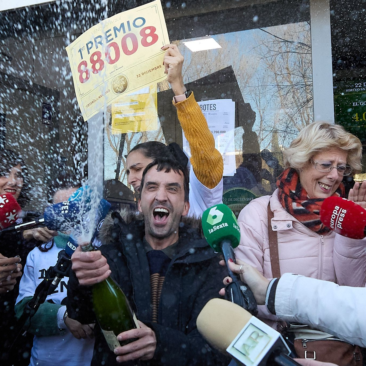 Der Hauptgewinn beträgt vier Millionen Euro für ein ganzes Los. (Archivfoto) - Foto: Jesus Hellin/EUROPA PRESS/dpa