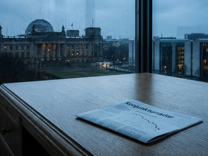 BMF-Konjunkturradar zeigt: Deutsche Wirtschaft tritt auf der Stelle - Foto: über boerse-global.de